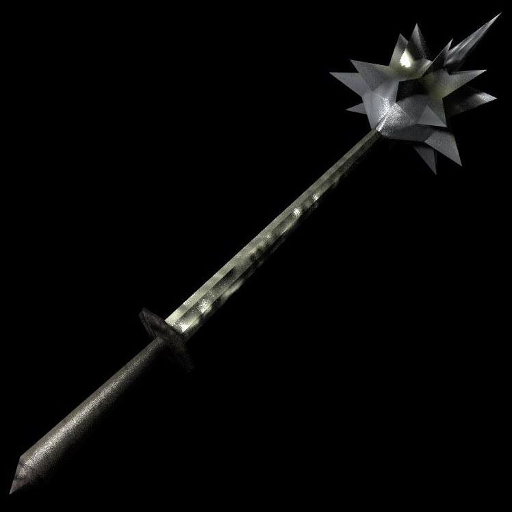 A picture of the mace weapon from e-koʊ
